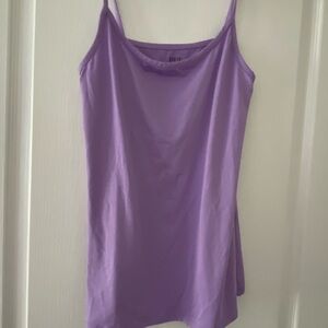 HUE Women's Lavender Camisole Top Tank Sz L
